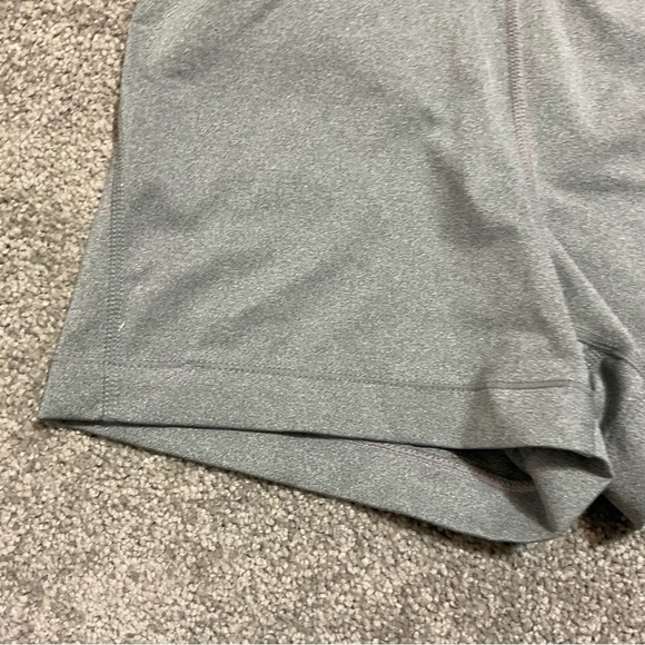 Nike Pro Women's Athletic Shorts - Gray and Black - Picture 3 of 11